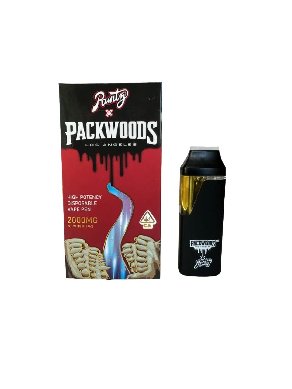 Packwoods 79%THC 2G vapes – Image 3
