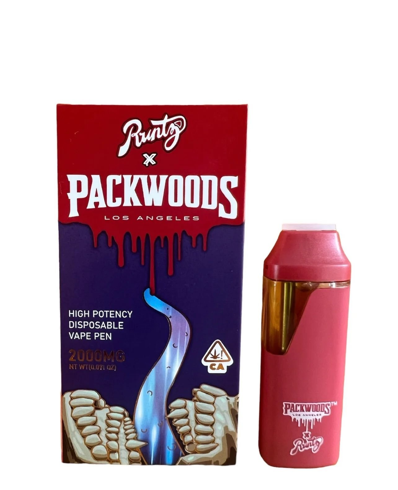 Packwoods 79%THC 2G vapes – Image 2