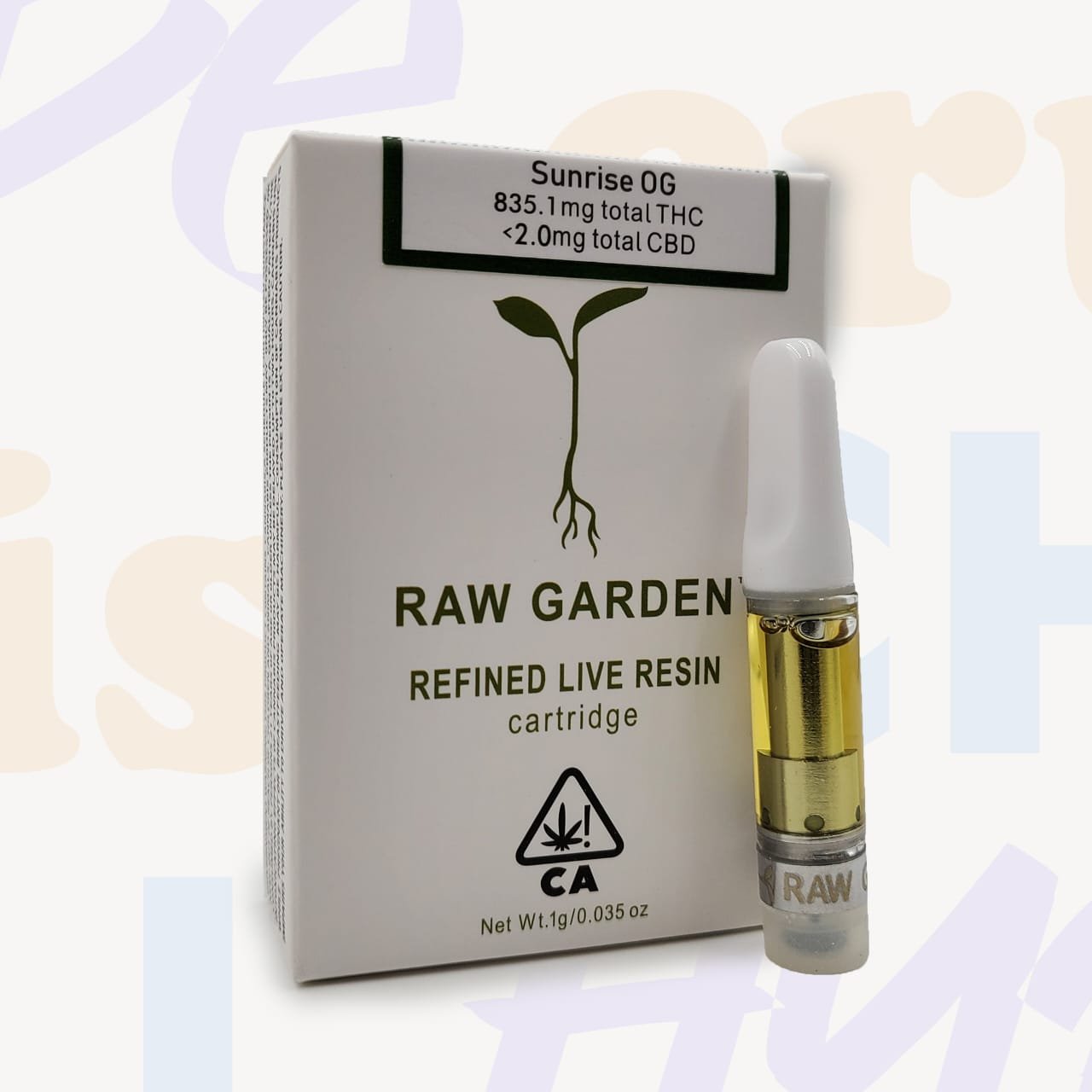 Raw Garden THC Cart